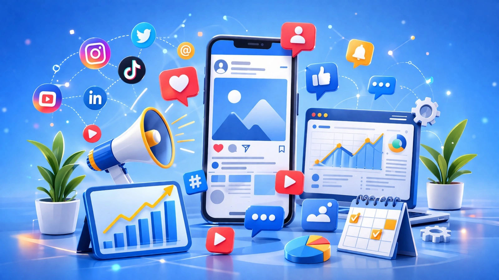  professional social media marketing services in Pune including social media management content creation and lead generation
